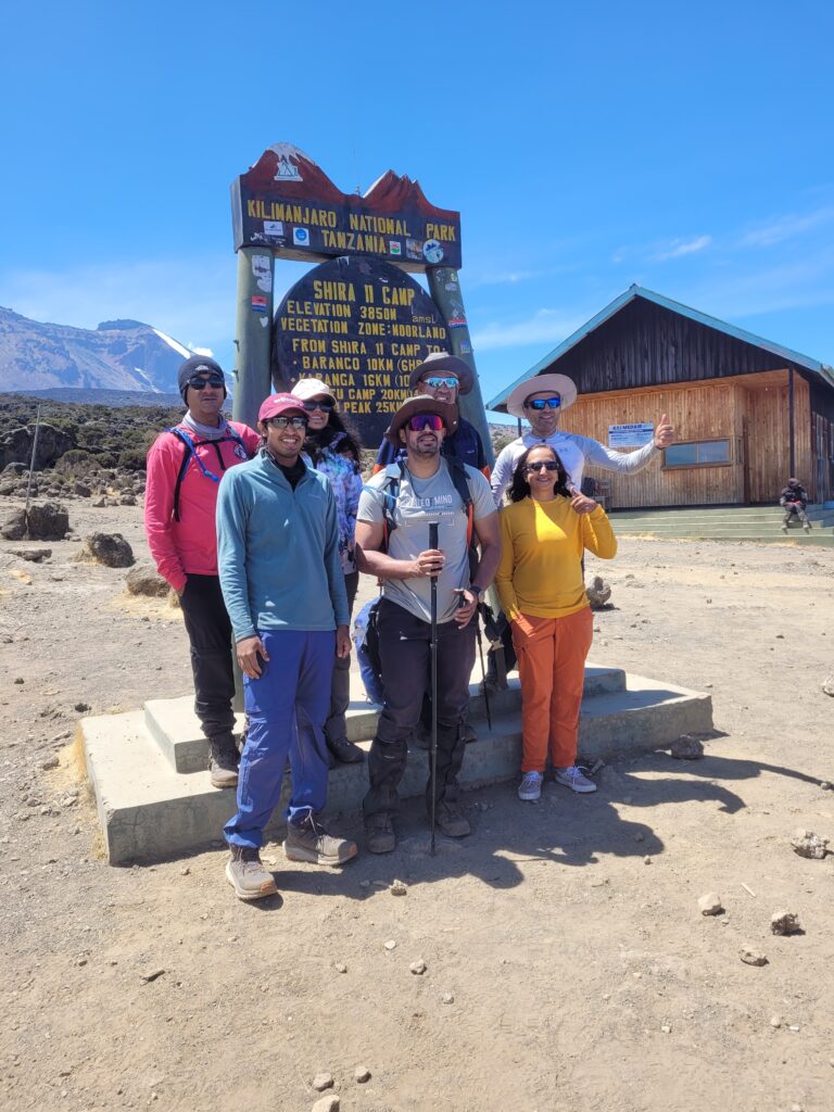 Shira Camp 2 Sign Bord