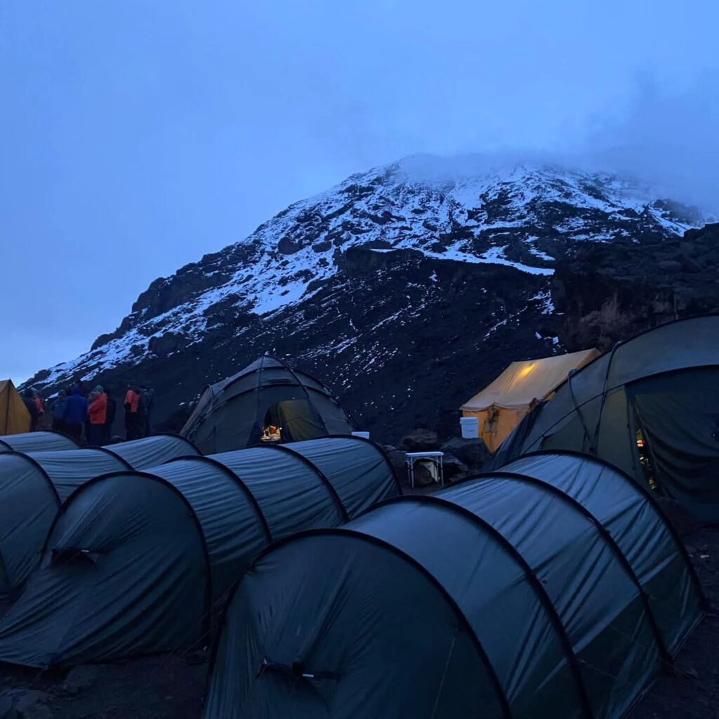 Kilimanjaro Tents, sleeping setup